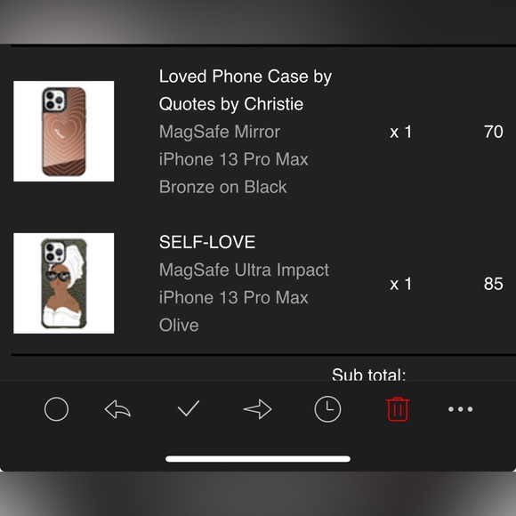 Casetify iPhone 13 Pro Max cases. $25 each - Picture 12 of 13